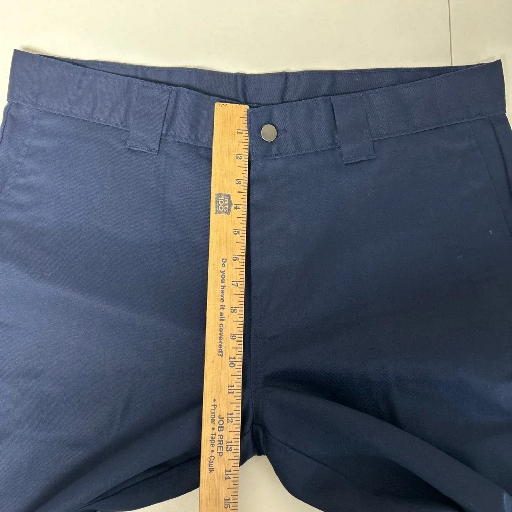Brahma Work Pants Mens 38x30 Dark Navy Straight Leg Twill BR34100125594